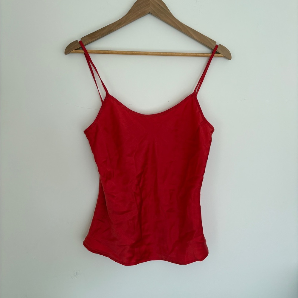 Erica Tanov Silk Charmeuse Camisole